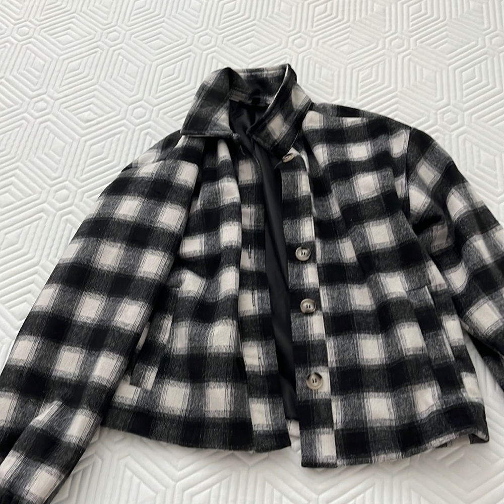 Plaid shacket